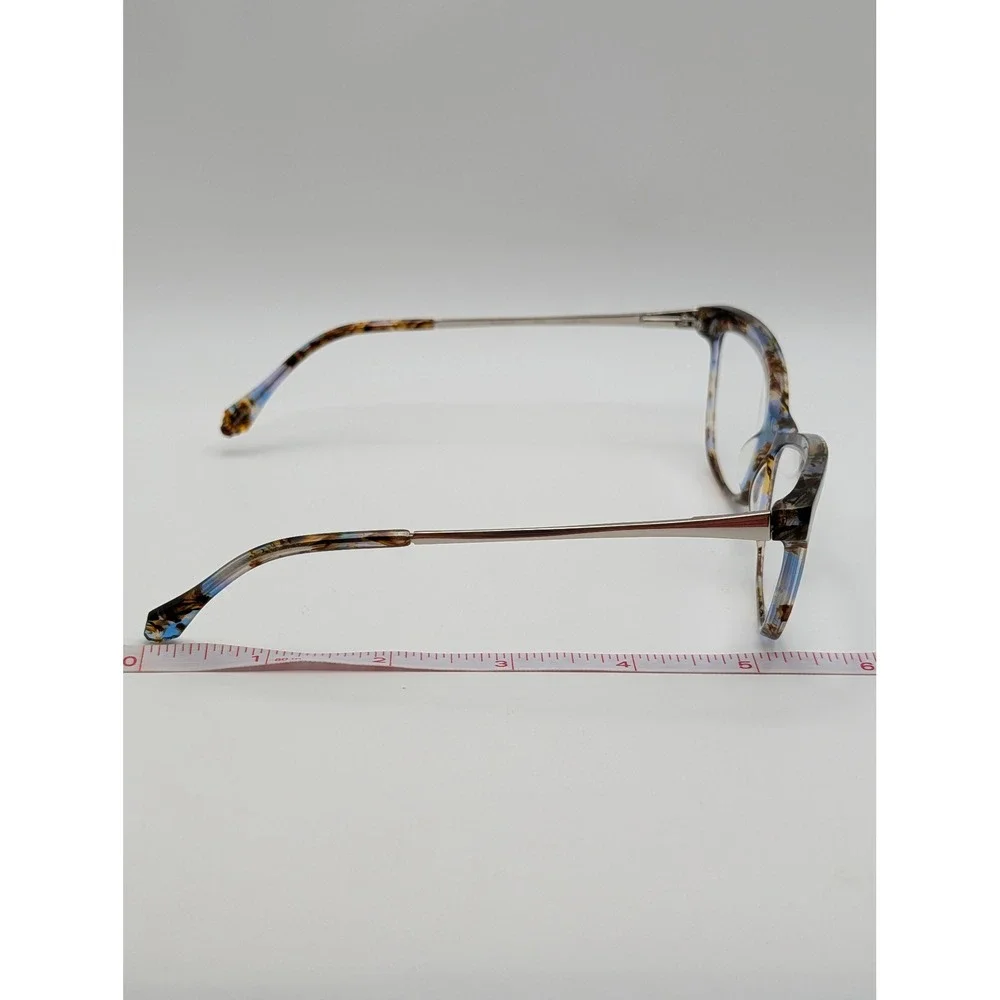 Badgley Mischka Ellia Blue Cat Eye Eyeglass Frames 53-16-135 Women's Rx Glasses